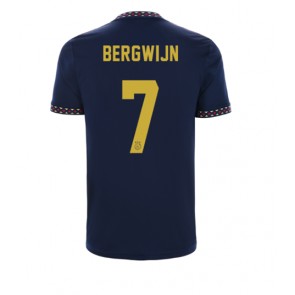 Ajax Steven Bergwijn #7 Bortatröja 2022-23 Kortärmad